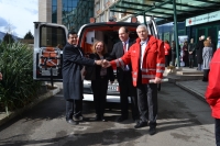 BCCBI THROUGH MAGEN DAVID ADOM OF ISRAEL DONATES AMBULANCES TO BULGARIAN RED CROSS