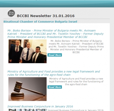 BCCBI Newsletter January 2016