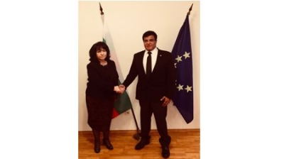 Future cooperation was set up between Minister of Energy, Mrs. Temenuzhka Petkova and President of Binational Chamber of Commerce Bulgaria – Israel, Mr. Avinoam Katrieli