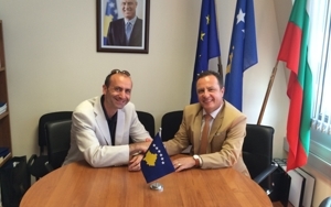 HE Shpend Kallaba the Ambassador of Kosovo meets Mr. Emil Magrisso, Secretary General of BCCBI