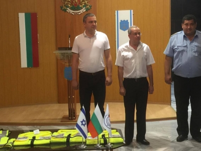 BCCBI lends vests for the use of Varna Police Department